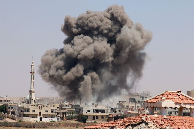 Ataque da coalizão internacional deixa 24 civis mortos na Síria