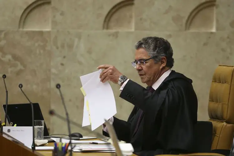 Marco Aurélio Mello: ministro pretende rediscutir o entendimento da corte sobre a execução da pena após condenações em segunda instância (José Cruz/Agência Brasil/Agência Brasil)