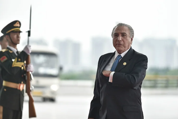 Temer: o embarque, que seria às 11h30, foi remarcado para 14h30 (./Agência Brasil)