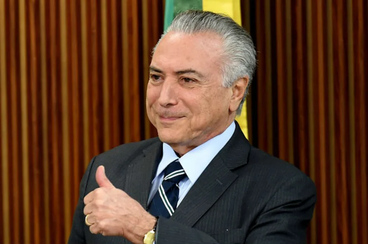 Michel Temer: a defesa de Temer poderá se manifestar depois do voto do relator (Evaristo Sa/Getty Images/Getty Images)