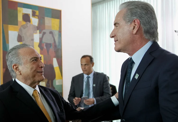 TEMER NO CONSELHÃO: durante reunião com empresários, o presidente Michel Temer criticou sua antecessora, Dilma Rousseff / Beto Barata/Presidência da República