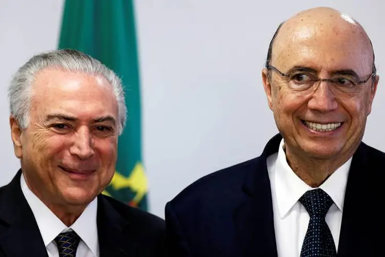 MICHEL TEMER E HENRIQUE MEIRELLES: Texto final da Previdência foi apresentado a líderes sindicais e do Congresso / Ueslei Marcelino / Reuters