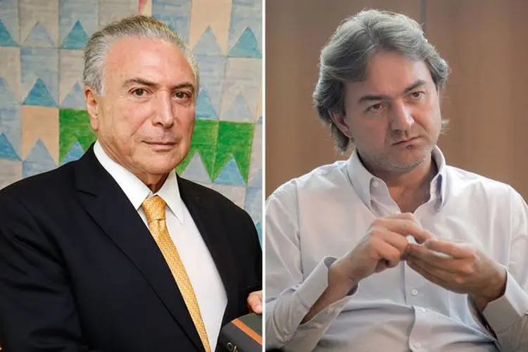 O presidente Michel Temer (PMDB) e o empresário Joesley Batista  (Alan Santos/ PR Eliaria Andrade/Agência O Globo)