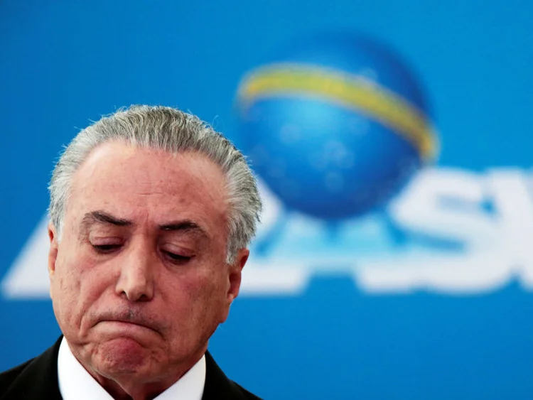 Michel Temer: Nota da OAB foi publicada depois de Joesley Batista dizer que presidente é "chefe de organização criminosa" (Ueslei Marcelino/Reuters)