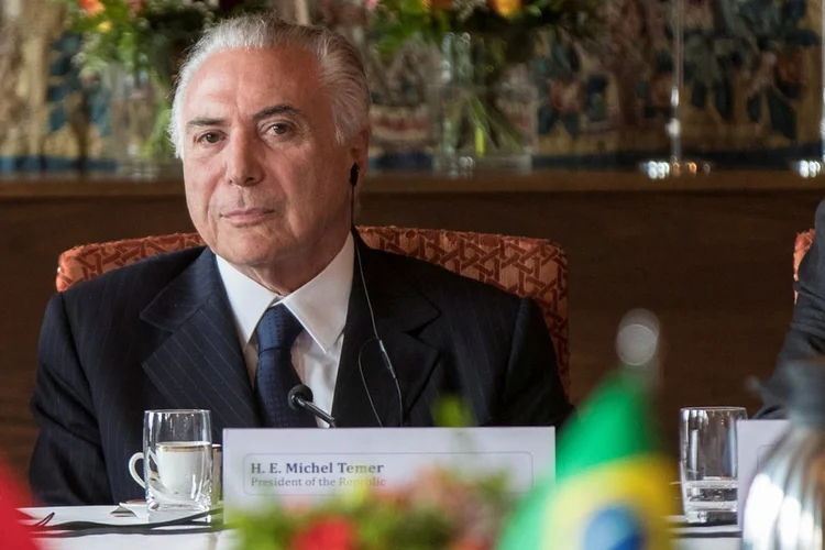 Michel Temer: o PSB vive um impasse interno em relação às reformas do Governo (Vidar Ruud/NTB Scanpix/Reuters)