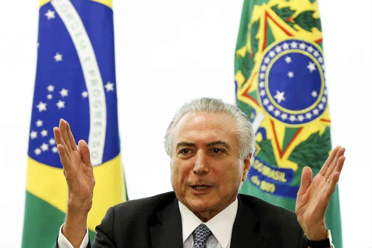 MICHEL TEMER: nos primeiros cinco dias, comunicação clara não foi um ponto forte de seu governo / Marcelo Camargo/Agência Brasil