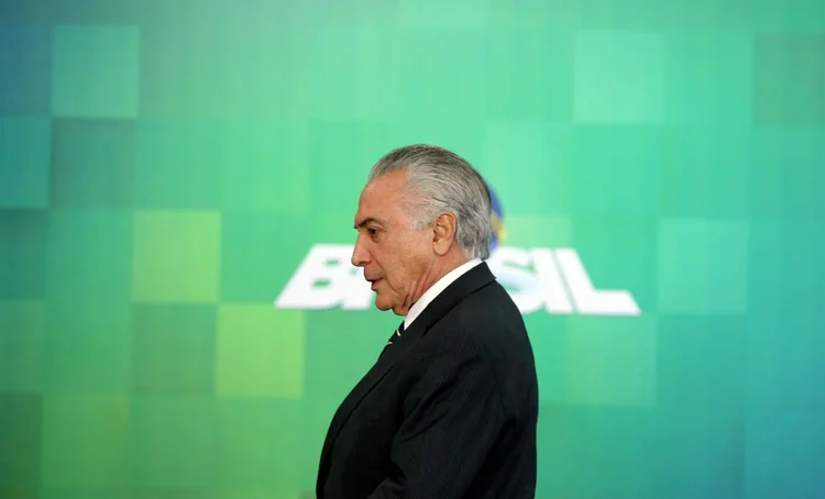 TEMER: o presidente interino sancionou sem vetos a lei que proíbe políticos em cargos de direção das estatais  / Adriano Machado/ Reuters