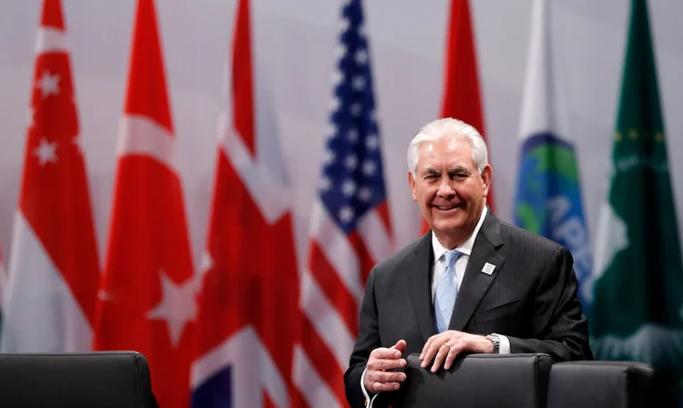 REX TILLERSON NO G20: secretário de Estado tem se mantido fora dos holofotes, mas deve encarar um dia cheio nesta sexta / Friedemann Vogel/ Pool/Getty Images