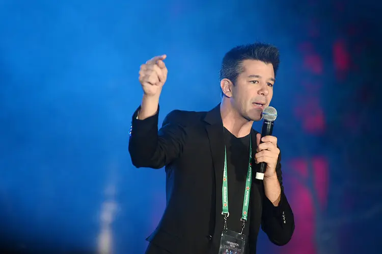 Travis Kalanick, presidente da Uber: afastado por tempo indeterminado (Stephen Lovekin for OurTime.org/Getty Images)