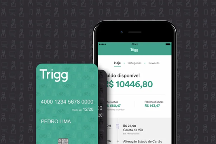 Trigg: startup nasceu no ano passado, com foco cartões pré-pagos com cashback a consumidores finais (Trigg/Divulgação)