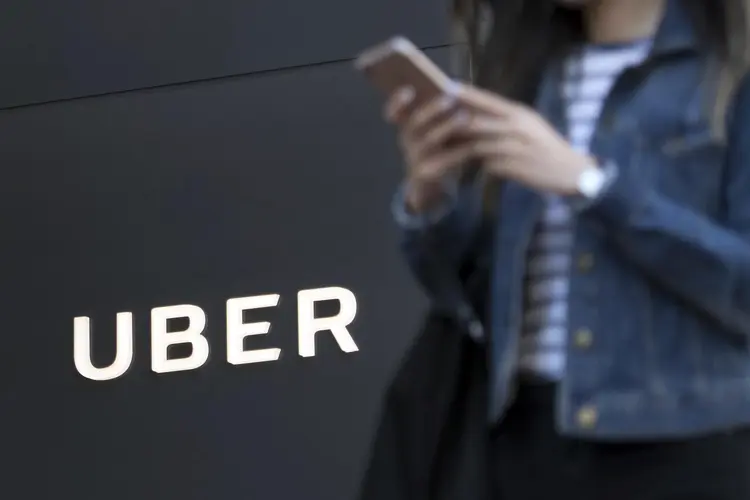 Uber: os nomes dos usuários, assim como seus e-mails e números de telefone foram roubados (David Paul Morris/Bloomberg)