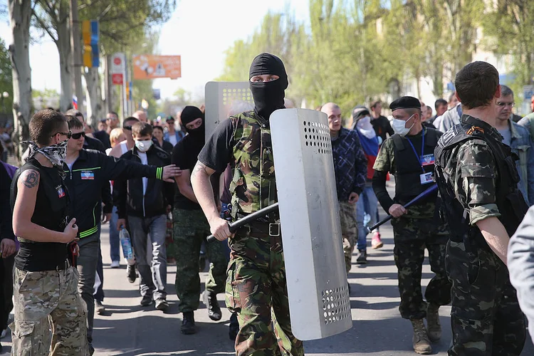 SEPARATISTAS PRÓ-RÚSSIA: conflito na Ucrânia tem muita pouca chance de encontrar resolução hoje e tem tudo para ecoar nos próximos anos / Scott Olson/Getty Images