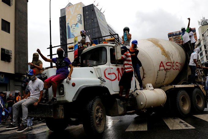 Protesto na Venezuela termina com um morto e 196 feridos