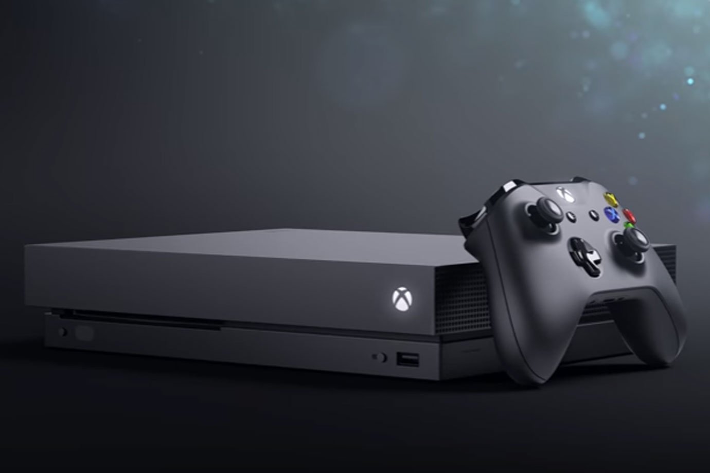 Microsoft apresenta seu novo console Xbox One X Exame