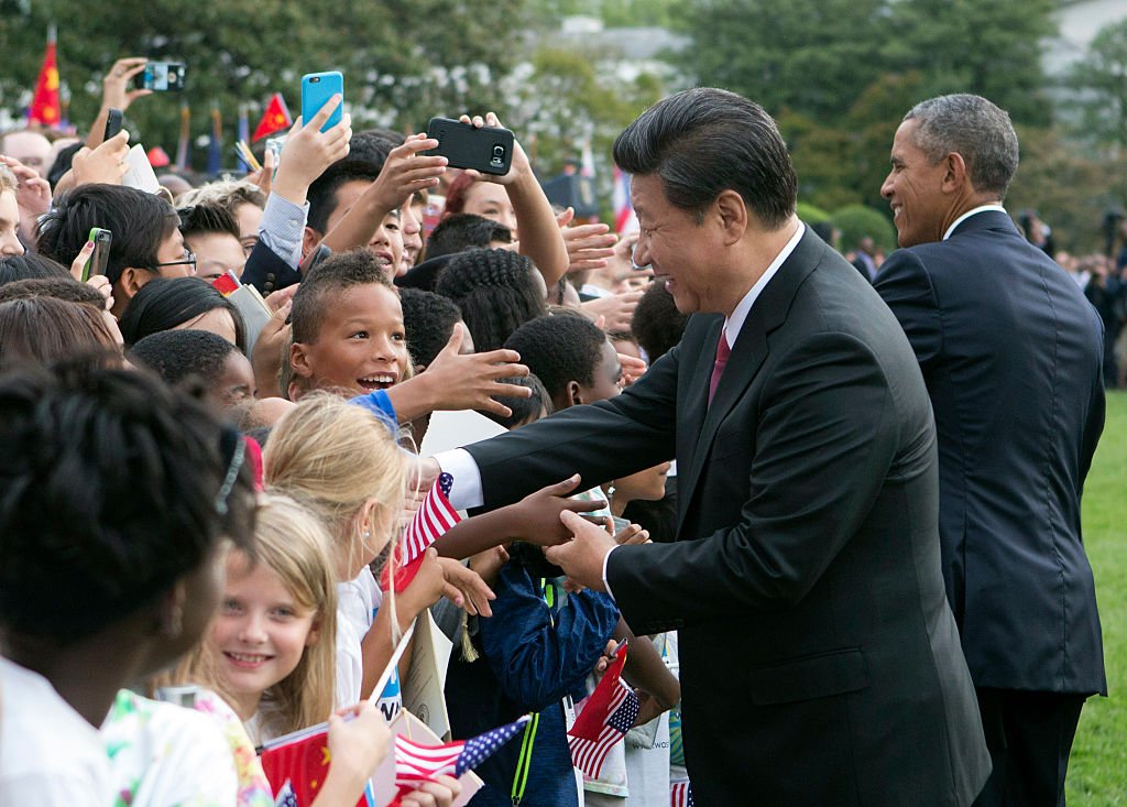 Xi Jinping em Mar-a-Lago