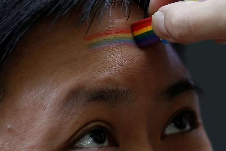 LGBT: a China retirou a homossexualidade da sua lista de doenças mentais em 2001 (Aly Song/Reuters)