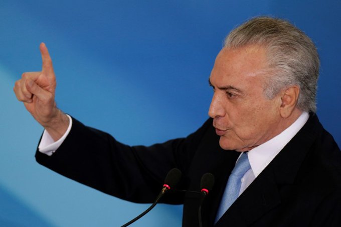 Temer viaja para participar na Cúpula do Mercosul