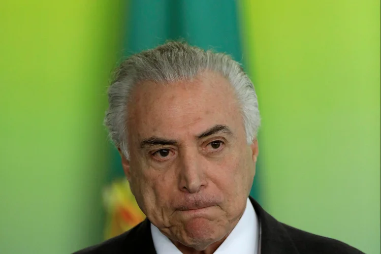 Presidente Michel Temer no Palácio do Planalto
 (Ueslei Marcelino/Reuters)