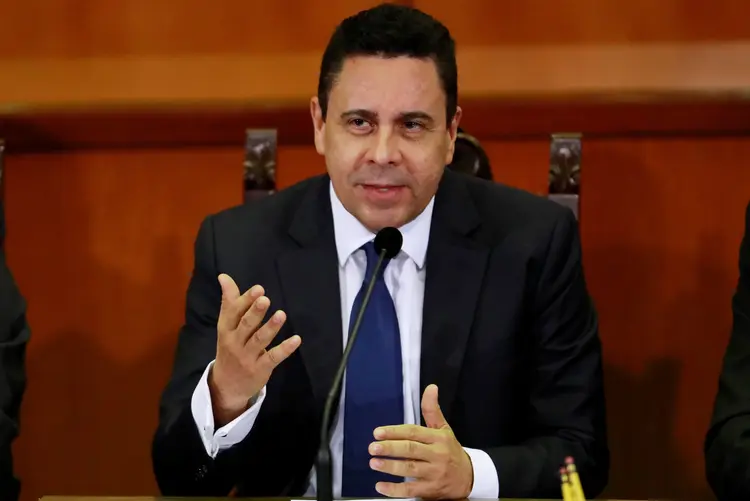 O ministro de Relações Exteriores da Venezuela, Samuel Moncada (Marco Bello/Reuters)