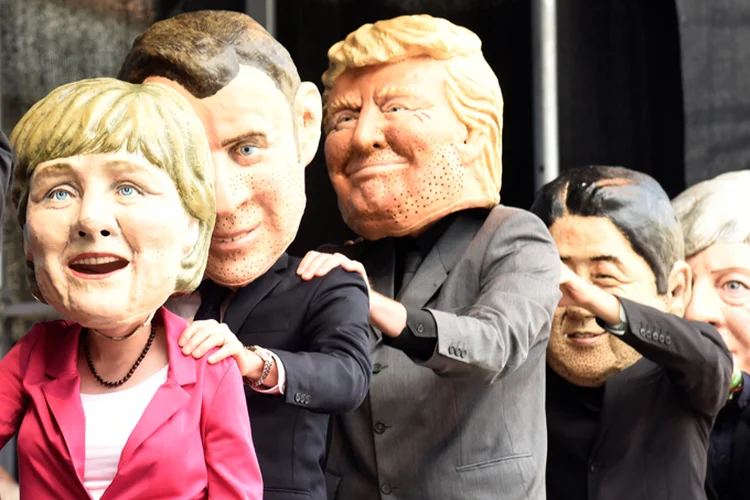 Líderes do G20: após uma primeira tentativa em 1999, a cúpula só passou a existir em 2008 (Fabian Bimmer/Reuters)
