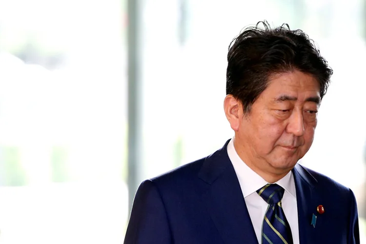 Shinzo Abe: dois novos ministros de seu governo serão responsáveis por questões importantes, começando pela Coreia do Norte (Kim Kyung-Hoon/Reuters)
