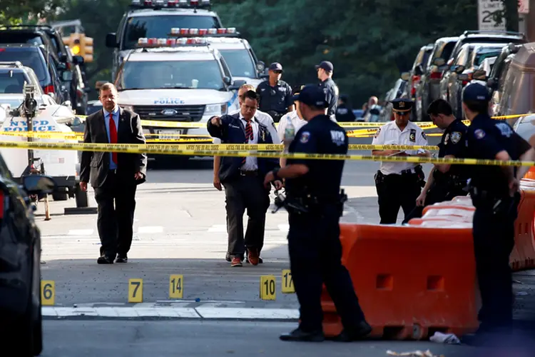 Assassinato de policial em NY: suspeito disparou contra a janela do veículo e atingiu Miosotis na cabeça (Mike Segar/Reuters)