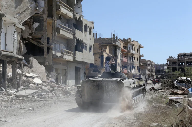 Benghazi: "A partir de Agora, Benghazi entrará em uma era de paz e de estabilidade" (Esam Omran Al-Fetori/Reuters)
