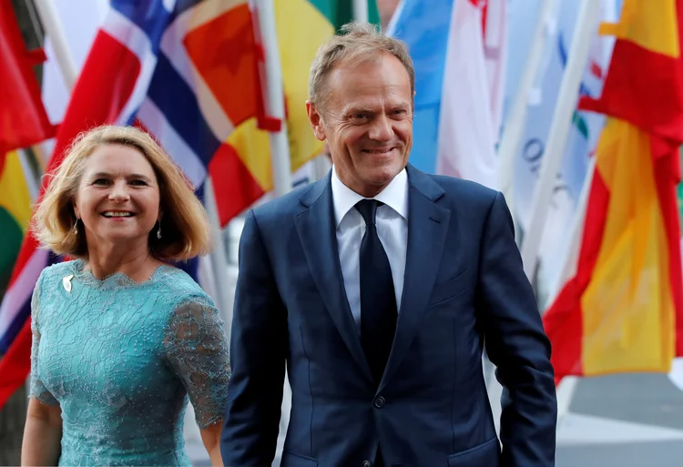 Tusk: segundo ele,"nós não temos apoio" para a medida (Wolfgang Rattay/Reuters)