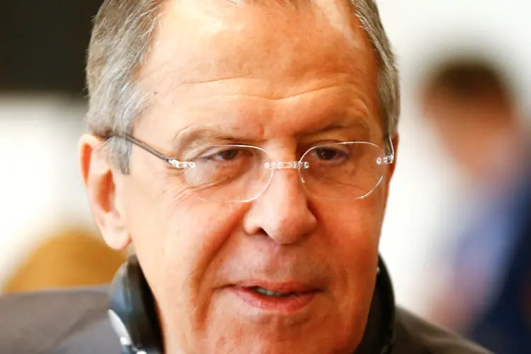 Sergey Lavrov: ministro disse não entender porque reunião se tornou algo tão grande (Leonhard Foeger/Reuters)