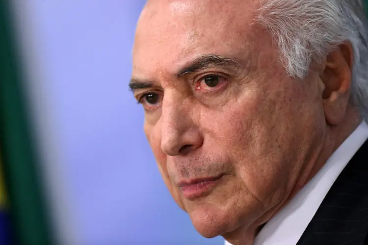 Michel Temer: a lista de inscritos tinha inicialmente 23 contrários ao parecer e 63 favoráveis (Adriano Machado/Reuters)