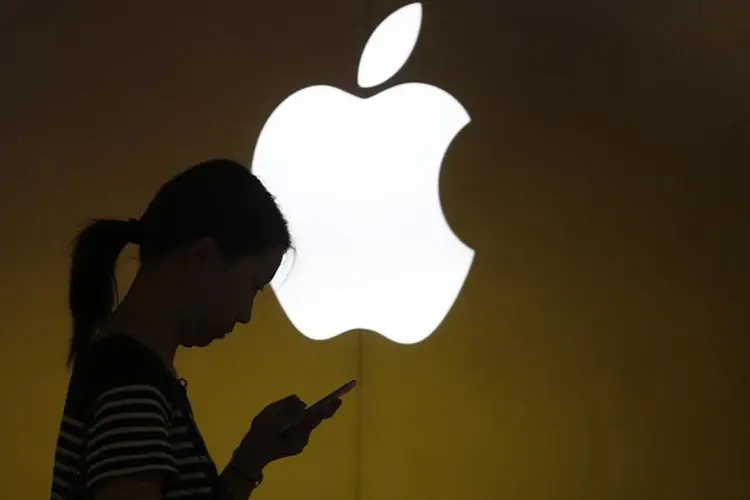 Apple: o comércio de iPhones subiu 1,6% (Aly Song/Reuters)