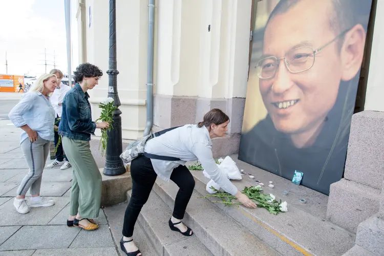 Liu Xiaobo: a China foi criticada por vários países pela morte do ativista (NTB Scanpix/Audun Braastad/Reuters)