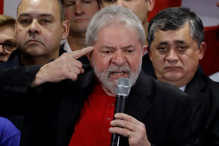 Lula: "Nós temos um governo que não representa absolutamente nada", disse o ex-presidente em vídeo (Nacho Doce/Reuters)