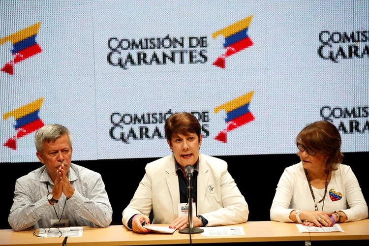 Raúl López: disse que pelo menos 98% dos participantes votam "sim" pela rejeição da assembleia constituinte (Carlos Garcia Rawlins/Reuters)