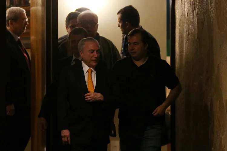 Encontro: serviu para evitar polêmica entre os dois e seus partidos (Adriano Machado/Reuters)