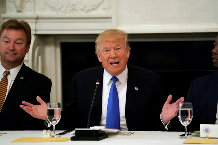 Trump: "A crise dos opioides é uma emergência. E estou dizendo oficialmente agora que é uma emergência. Uma emergência nacional" (Kevin Lamarque/Reuters)