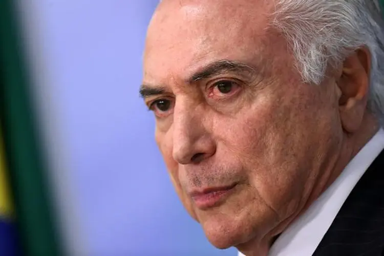 Temer: acusação teve origem após divulgação da gravação entre o presidente e Joesley Batista (Adriano Machado/Reuters)