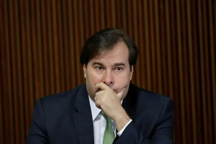 Rodrigo Maia: "Defendo que a meta fiscal fique onde está" (Ueslei Marcelino/Reuters)