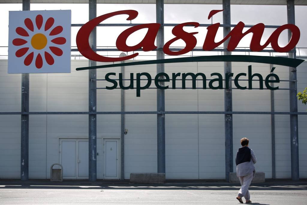 Casino: o grupo disse prever crescimento de pelo menos 20% no lucro anual consolidado (Stephane Mahe/Reuters)