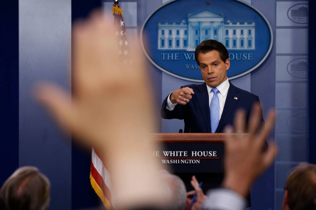 A saída de Scaramucci, o franco-atirador de Trump