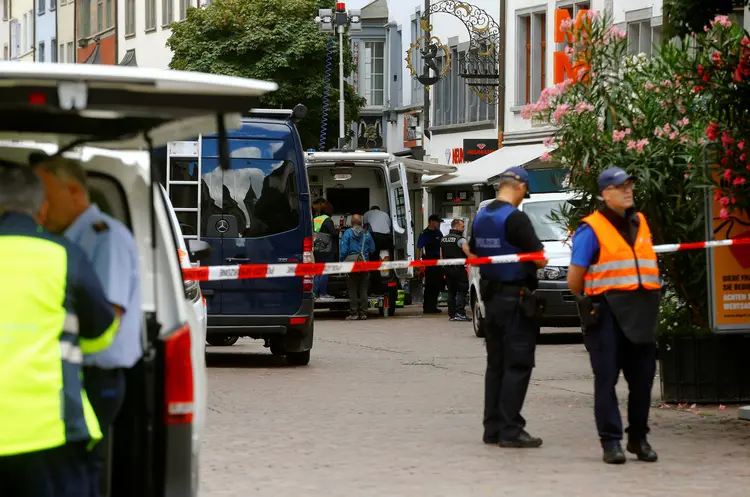 Ataque: a polícia disse ter identificado o agressor, mas não divulgou seu nome (Arnd Wiegmann/Reuters)
