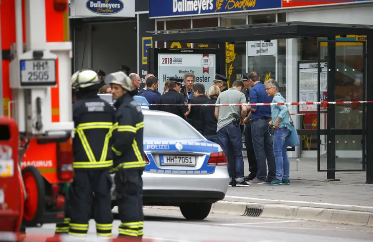 Ataque em Hamburgo: para a defesa, o ataque aconteceu "sob uma situação de extrema tensão" sobre o seu cliente (Morris Mac Matzen/Reuters)