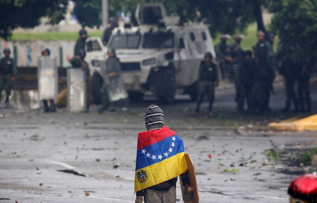 Cerca de 40 pessoas são detidas por dia na Venezuela