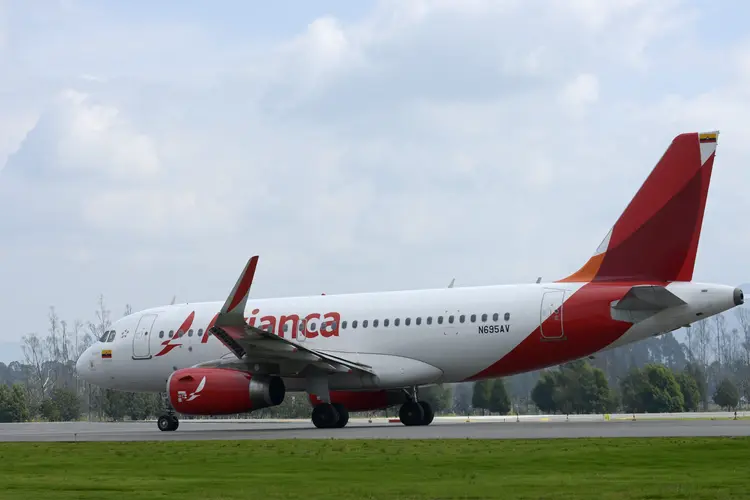 Avianca: a suspensão dos voos afeta a conectividade aérea da Venezuela, de onde já se retiraram várias companhias aéreas (Alejandra Parra/Bloomberg)