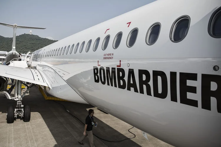 Bombardier: Brasil estima que Canadá apoiou de forma ilegal a empresa (Qilai Shen/Bloomberg)