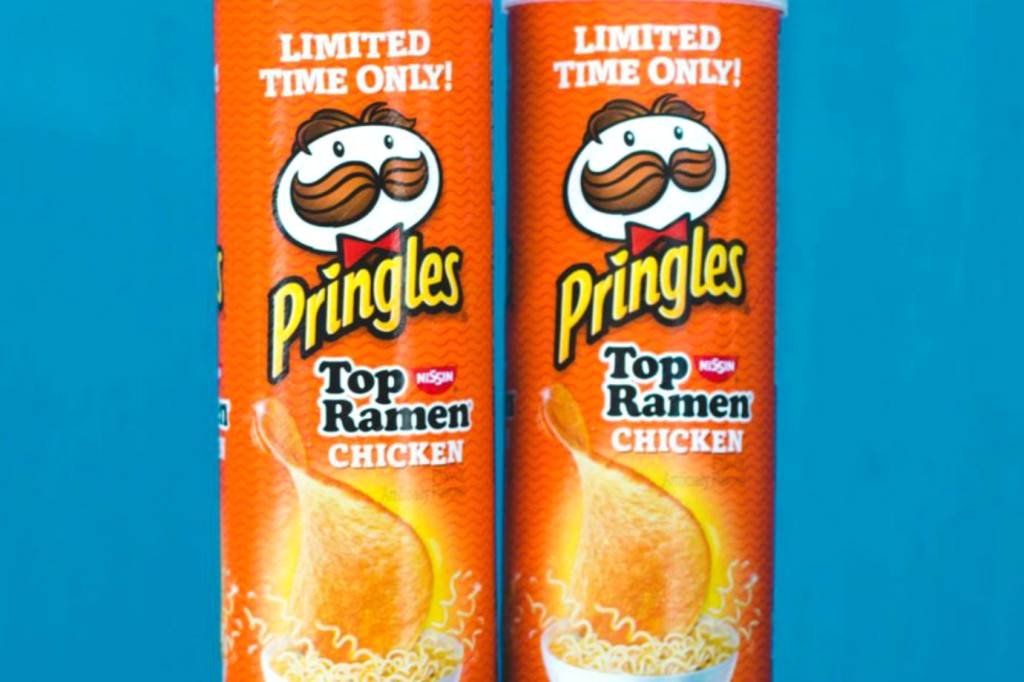 Pringles lança novo sabor lámen de frango