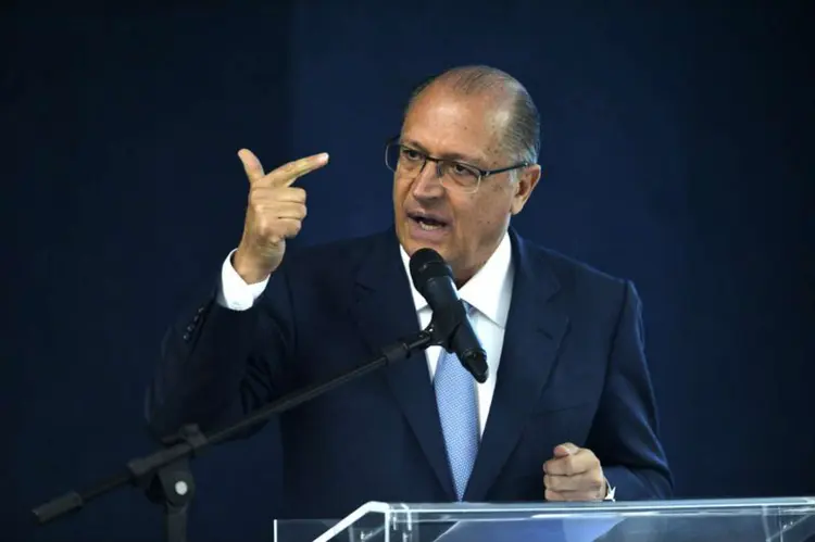 Alckmin: "O presidente da Câmara, Rodrigo Maia, já disse que dará a celeridade necessária" (José Cruz/Agência Brasil)