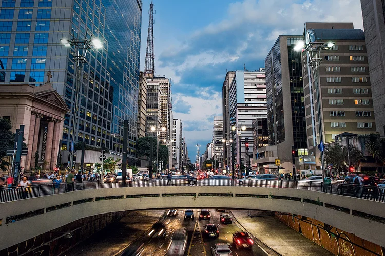 Avenida Paulista, em SP (Germano Lüders/Exame)