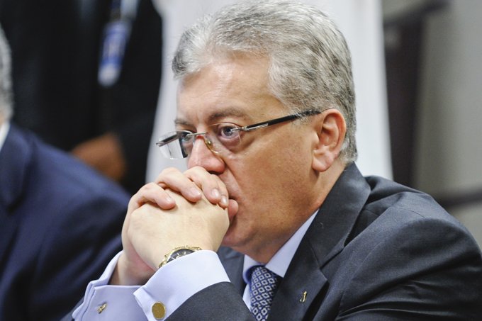 Bendine: ele é acusado dos crimes de corrupção e lavagem de dinheiro (Agência Senado/Marcos Oliveira)