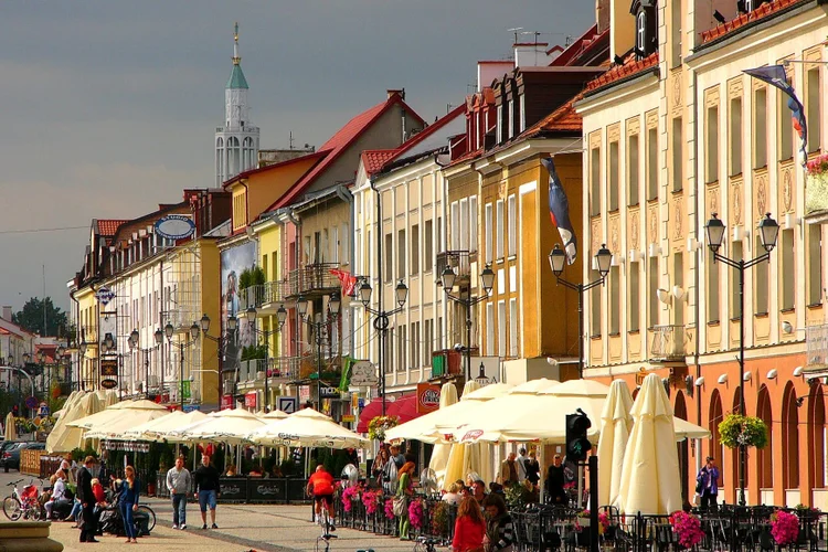 Cidade de Bialystok, no leste da Polônia (Wikimedia Commons/Wikimedia Commons)